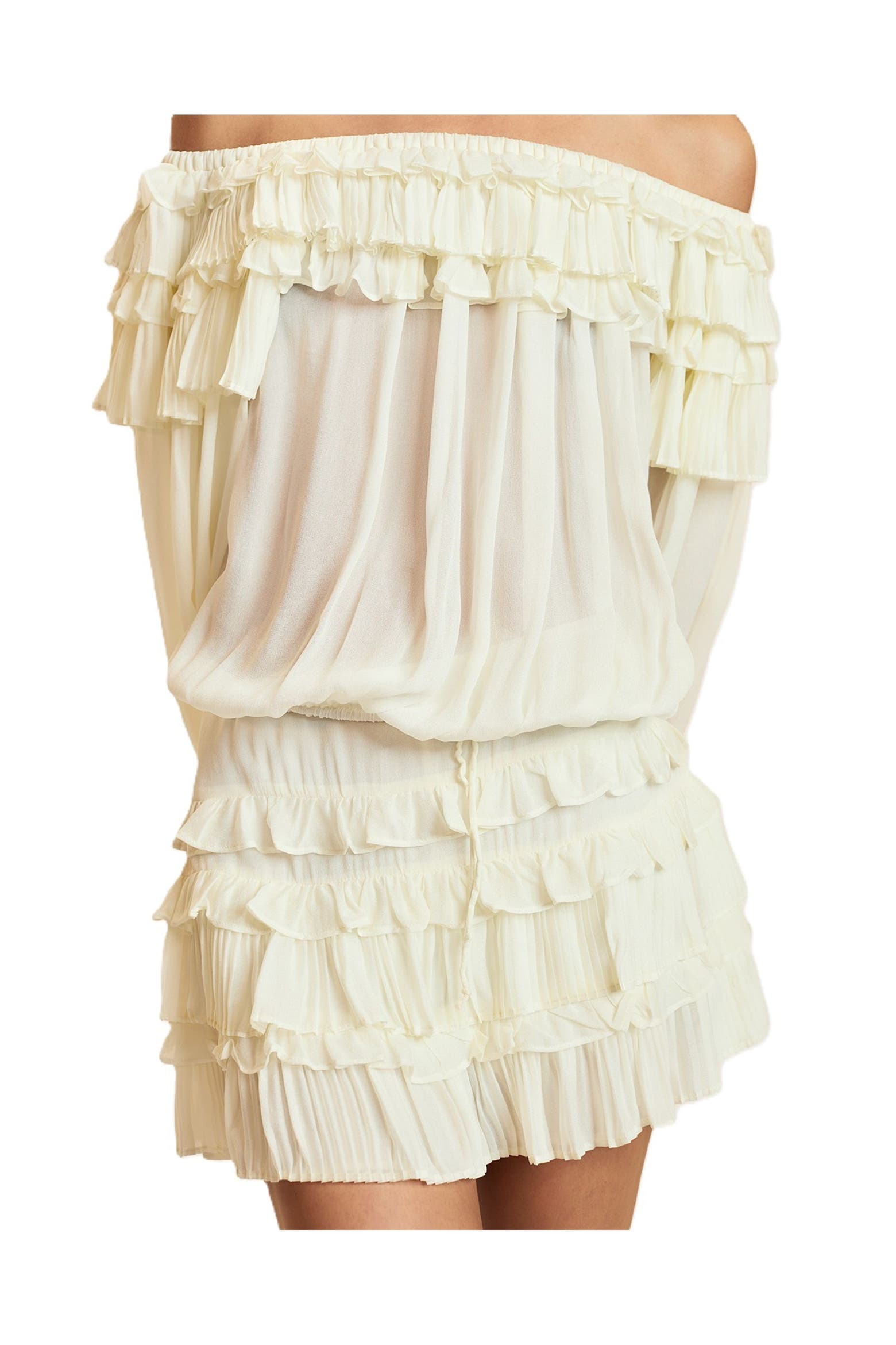 Micro Mini Dress With Ruffle Cynthia Rowley Ruffle Pleated Micro Skirt (Women) | Nordstrom