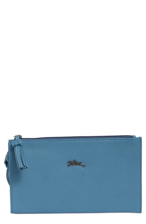 Penelope Leather Wristlet