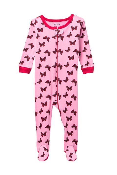 Butterfly Footed Pajama Sleeper