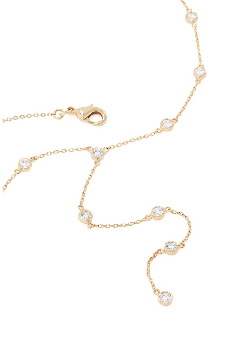Orsay Station Y-Necklace, Alternate, color, CLEAR CZ
