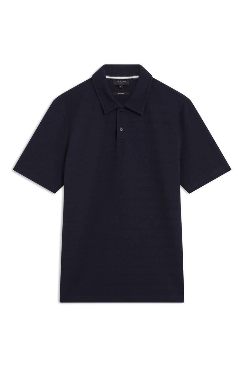Serapa Texture Polo, Alternate, color, NAVY