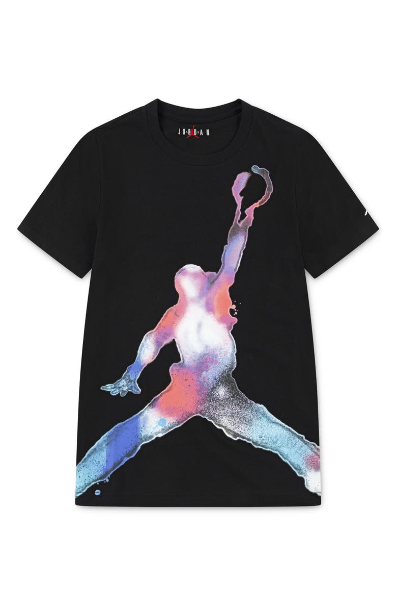 Jordan Kids' Poolside Jumpman Graphic T-Shirt, Main, color, Black