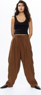 H&M Barrel Drawstring Trousers
