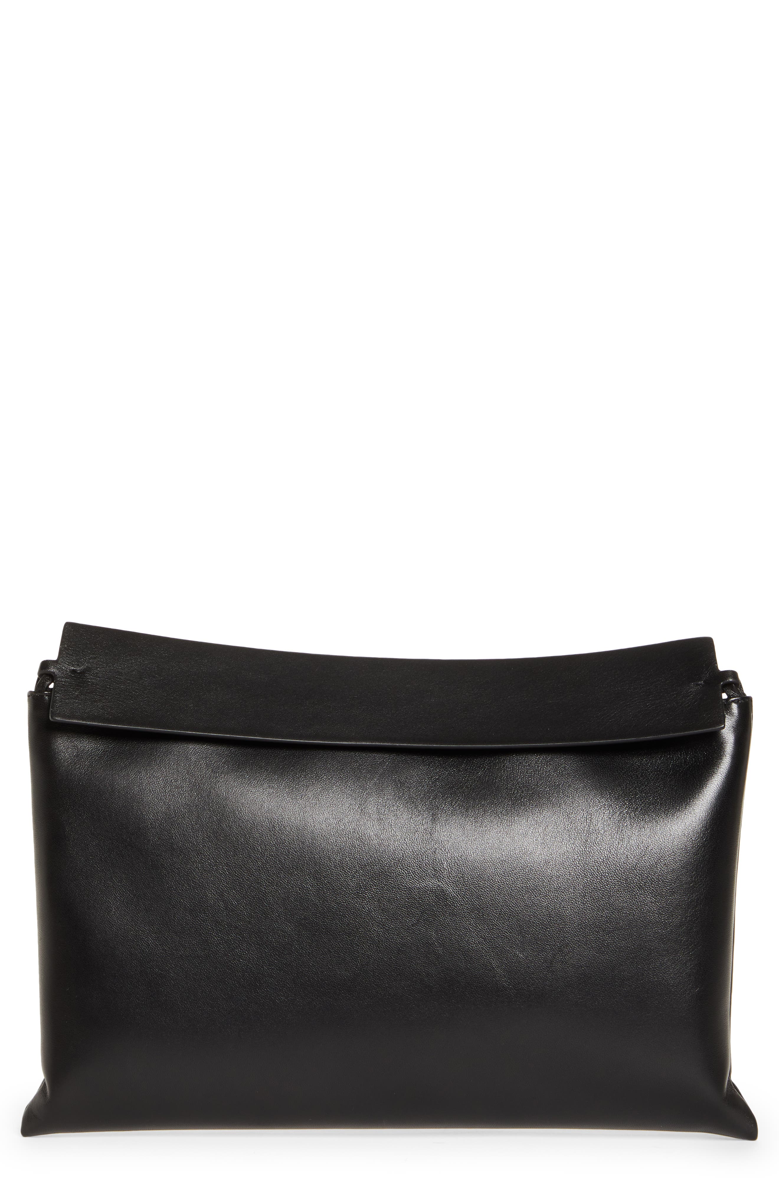 The Row Emy Leather Top Handle Bag, Main, color, 
