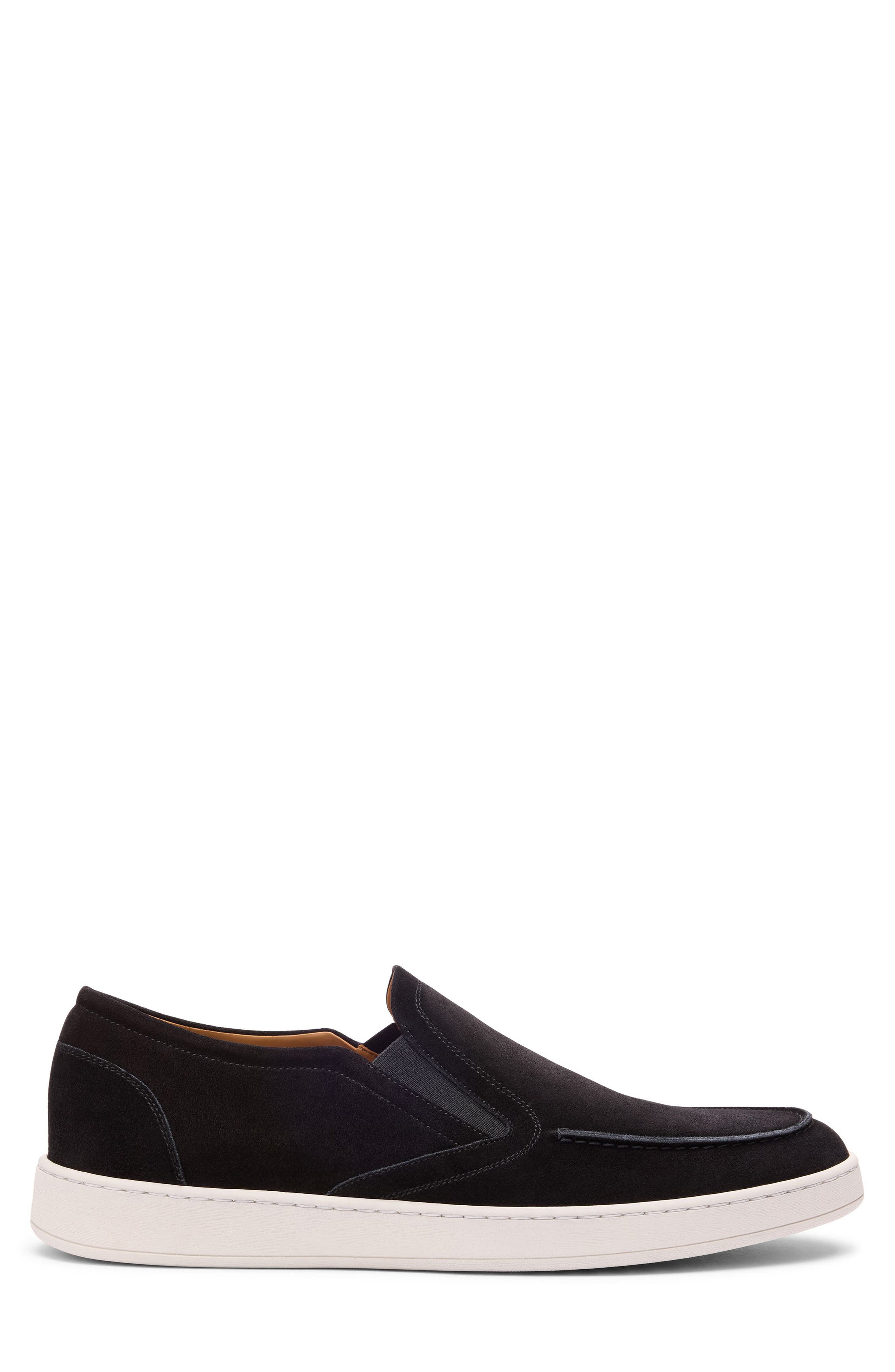 Stuart Weitzman Dwight Loafer, Alternate, color, Black