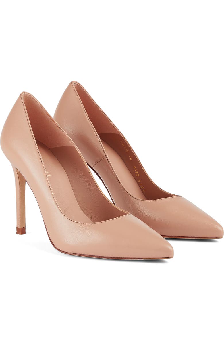 LK Bennett Fern Pointed Toe Pump, Main, color, Trench