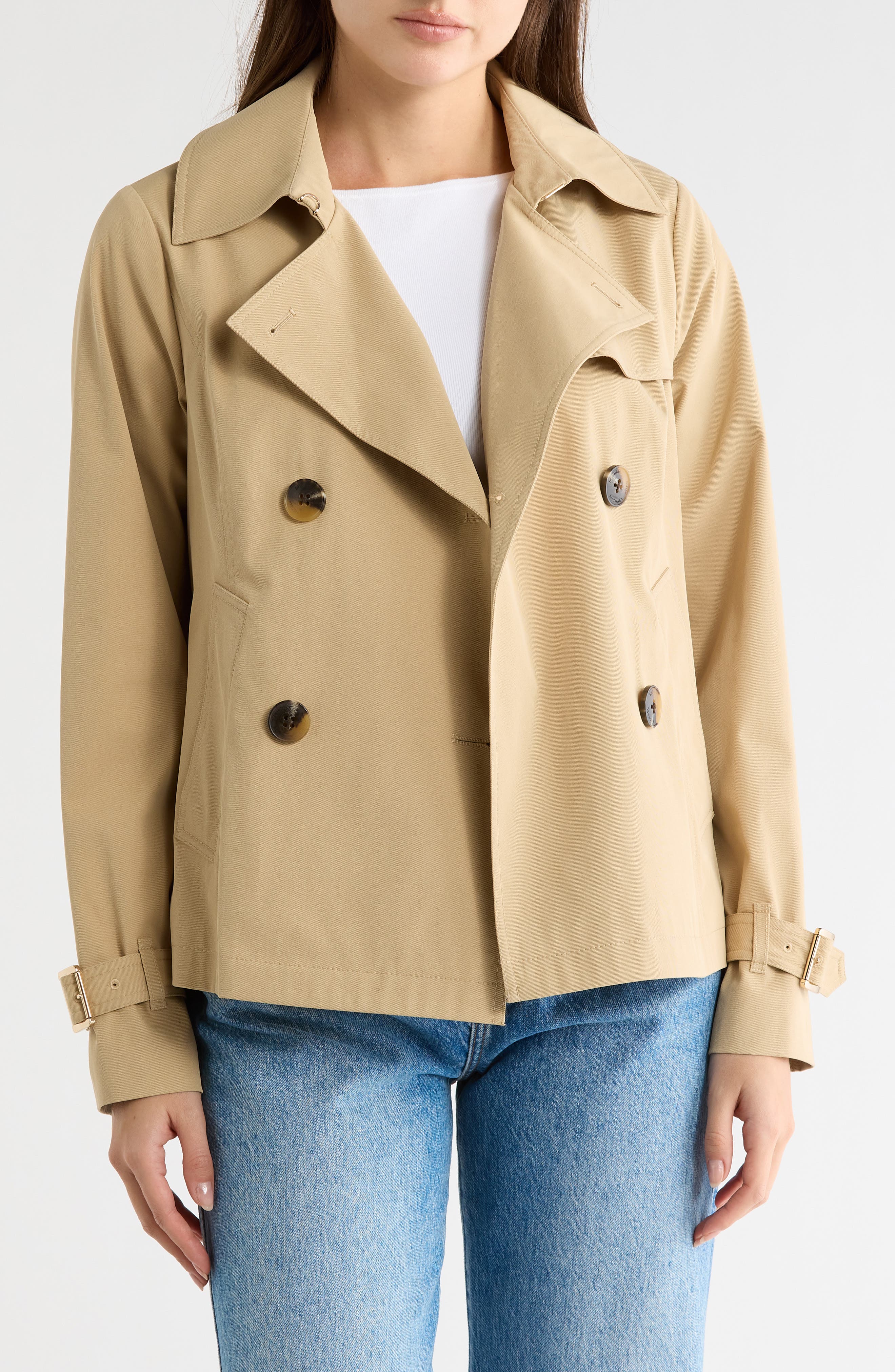 Michael Kors Short Trench Coat