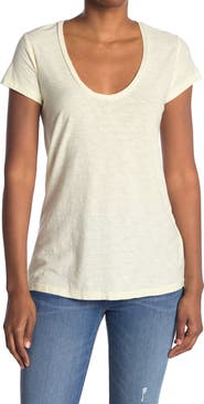 James Perse Deep V-Neck T-Shirt