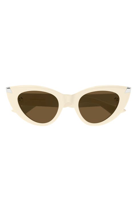 50mm Cat Eye Sunglasses