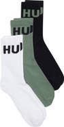 BOSS 3-Pack Iconic Logo Crew Socks