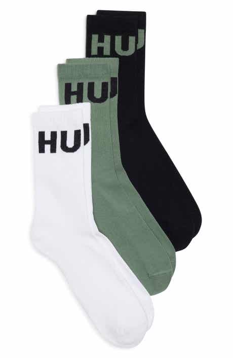 BOSS 3-Pack Iconic Logo Crew Socks