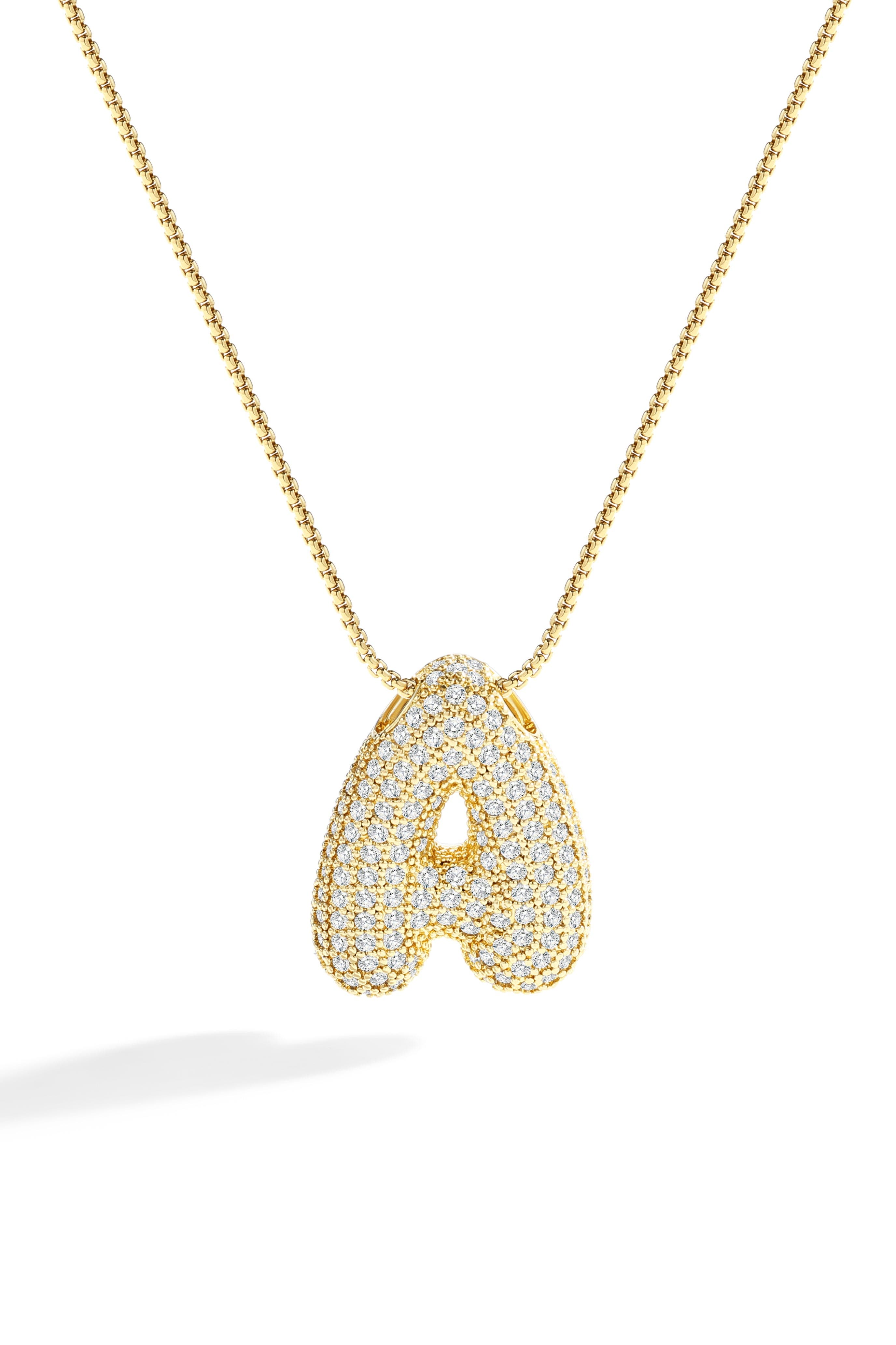 18k Gold / Letter A