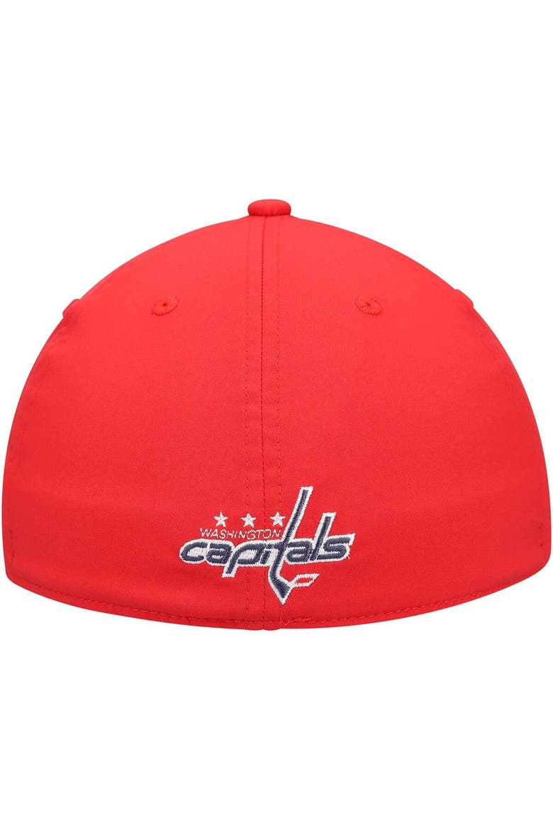 Men's adidas Red Washington Capitals 2021 Locker Room AEROREADY Flex Hat, Alternate, color, Red