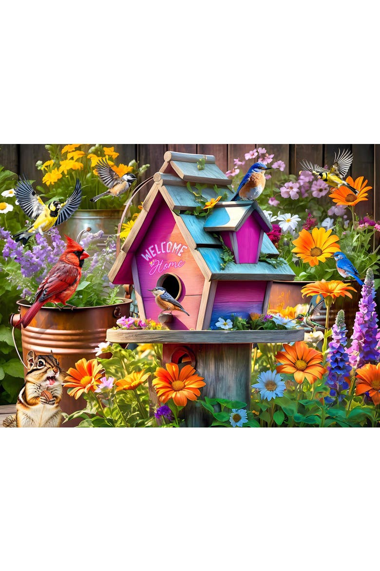 Birds at Home 300 piece Jigsaw Puzzle for Adults, Alternate, color, Multicolor