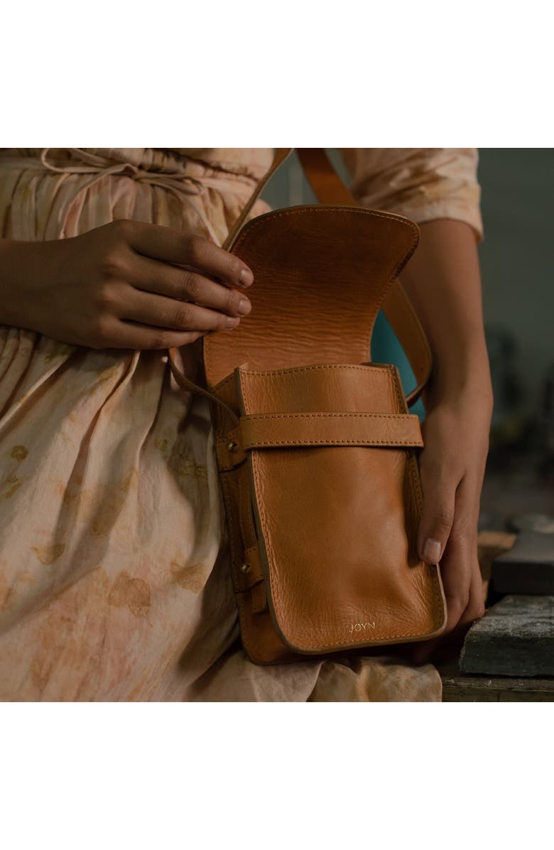 JOYN The Boxy Crossbody, Alternate, color, Camel