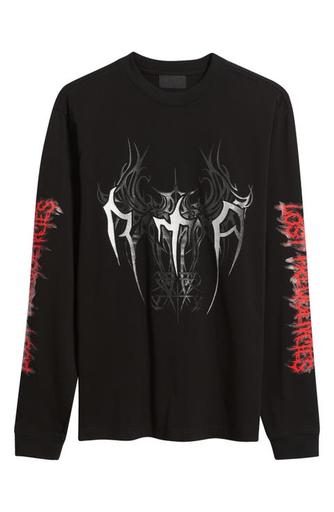 Lawrence Cyber Sigilism Long Sleeve Graphic T-Shirt