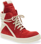 Rick Owens Geobasket High Top Sneaker