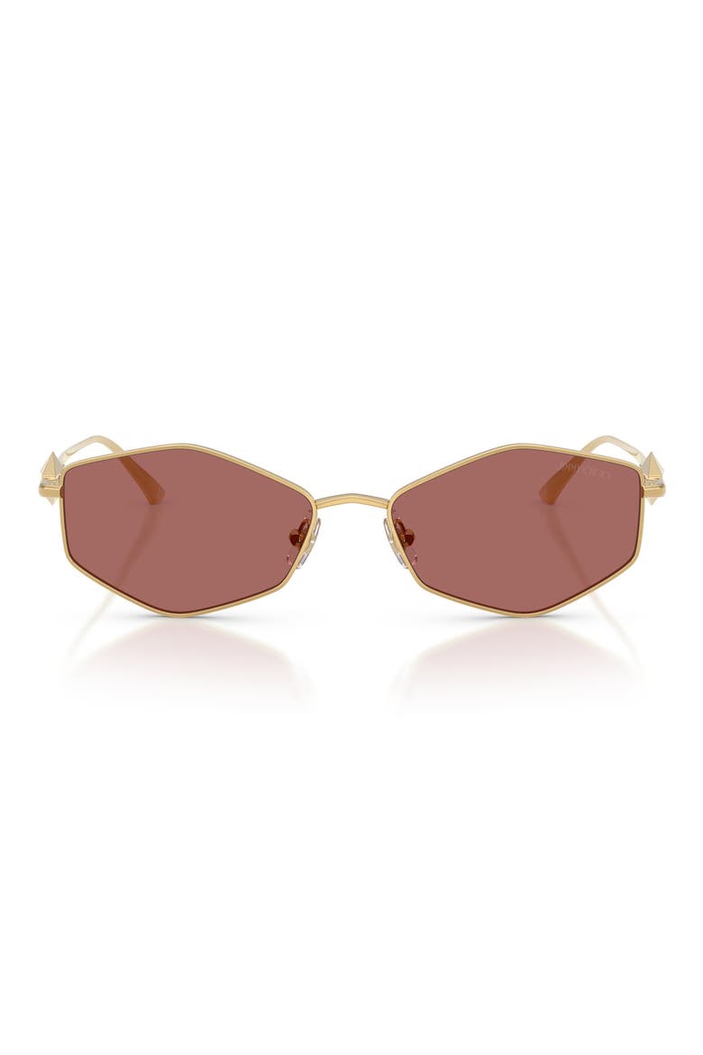 Zoey 55mm Geometric Sunglasses (Women) | Nordstrom