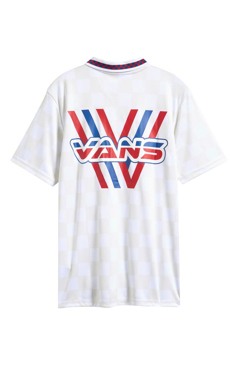 Vans Kids' Derby Soccer Jersey Polo, Alternate, color, White
