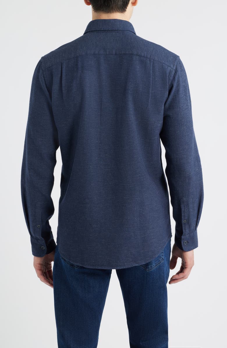 Rodd & Gunn Port William Sports Fit Cotton Button-Up Shirt, Alternate, color, Denim