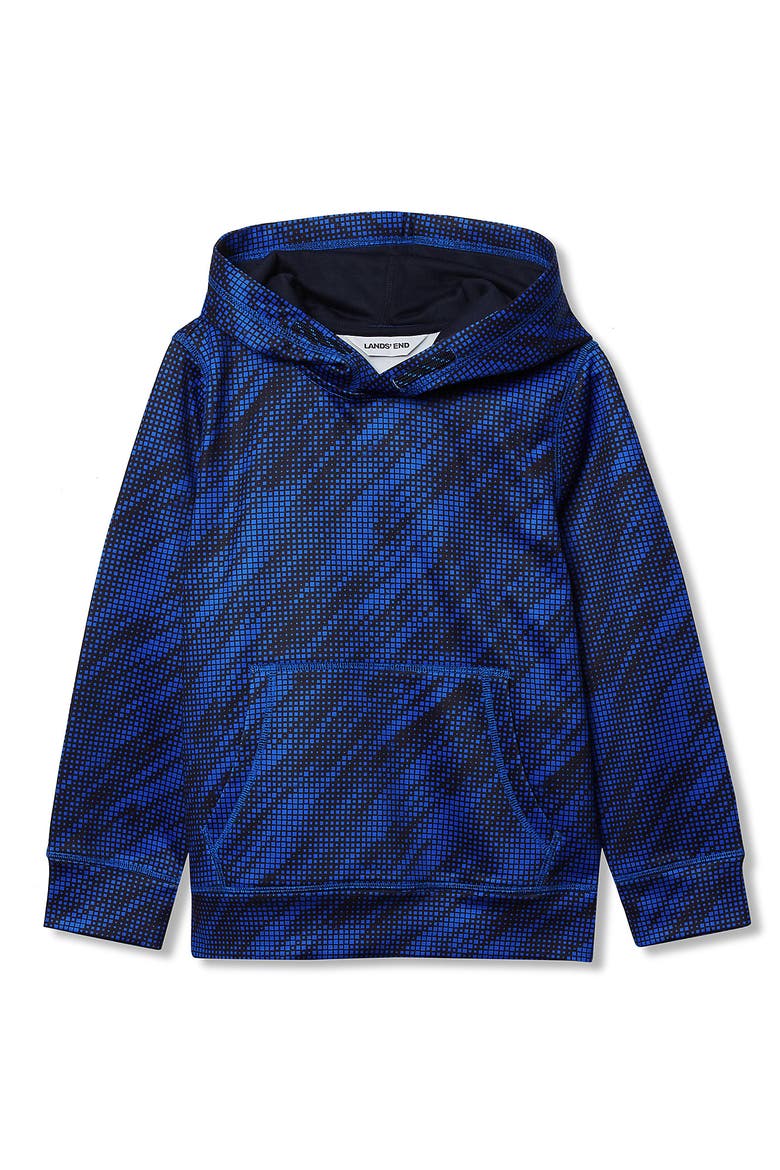 Kids Athletic Lightweight Sweatshirt, Main, color, Bright Blue Sport Streak