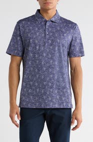 Bugatchi Victor Short Sleeve 8-Way Stretch OoohCotton® Knit Button-Up Shirt
