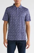 Bugatchi Victor Short Sleeve 8-Way Stretch OoohCotton® Knit Button-Up Shirt