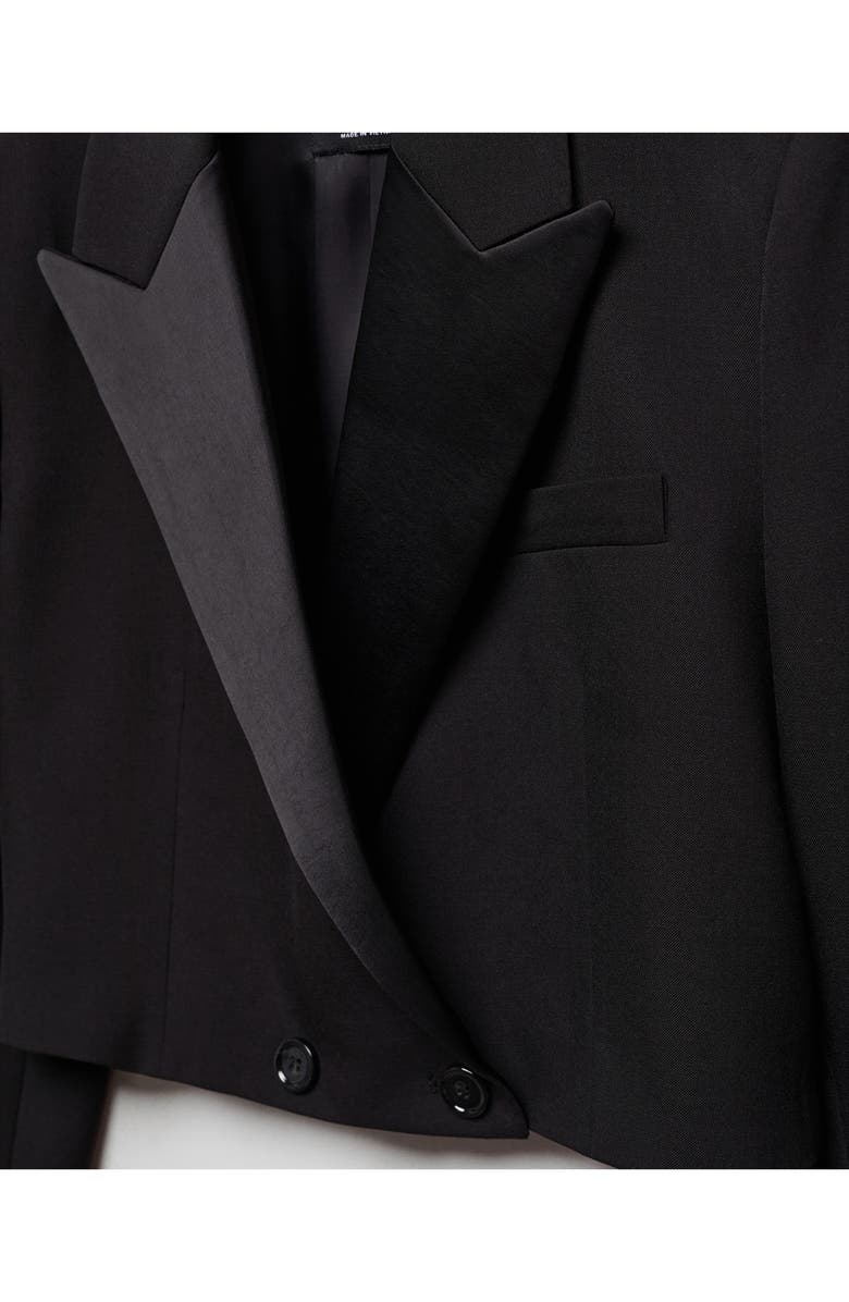 MANGO Crop Blazer, Alternate, color, 