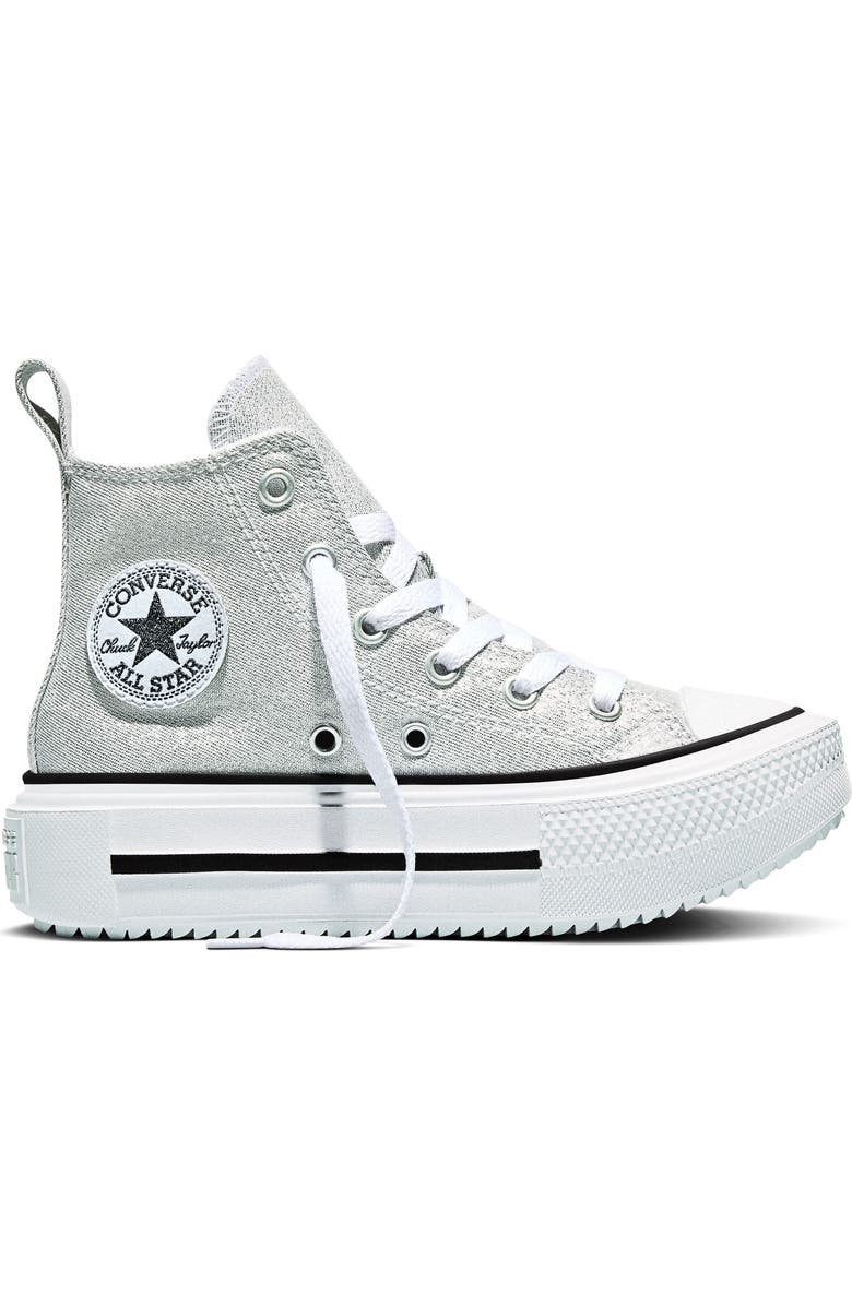 Converse Kids' Chuck Taylor All Star Lift Double Stack High Top Platform Sneaker, Alternate, color,