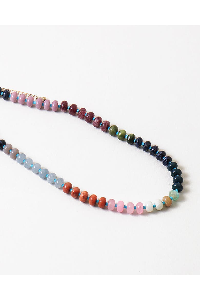 Strolling Through Provence Gemstone Necklace, Alternate, color, Multi