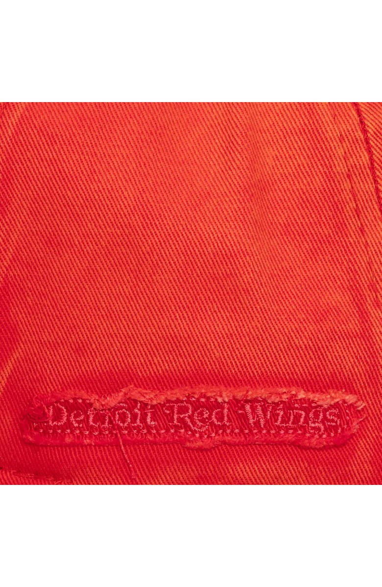 Mitchell & Ness Men's Mitchell & Ness  Red Detroit Red Wings Downtown Snow Wash Pro-Crown Adjustable Hat, Alternate, color, Red