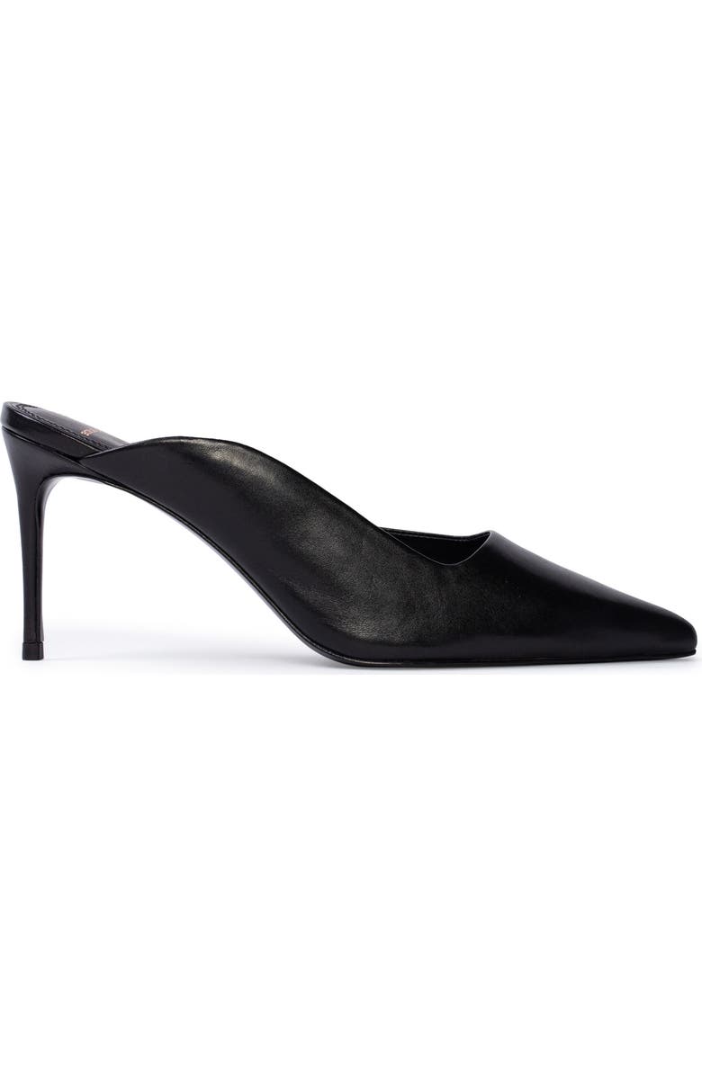 BLACK SUEDE STUDIO Icon Pointed Toe Mule, Alternate, color,