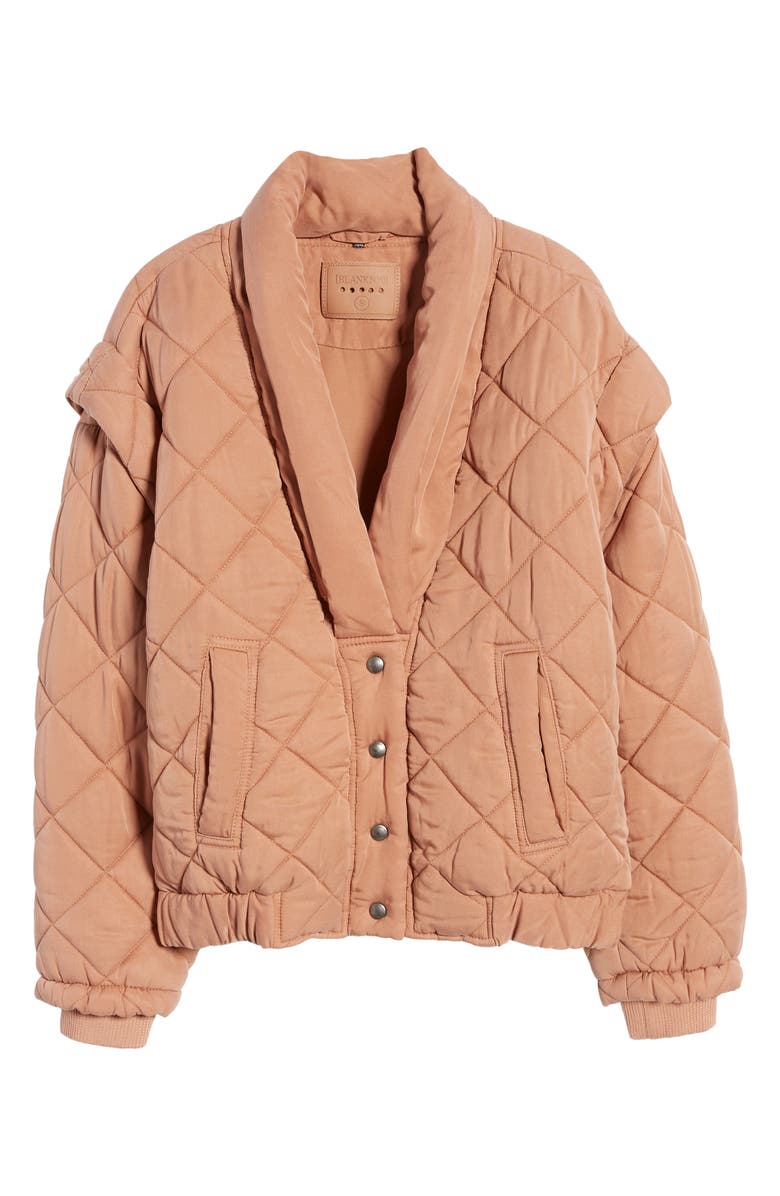 BLANKNYC Quilted Drop Shoulder Jacket, Alternate, color,