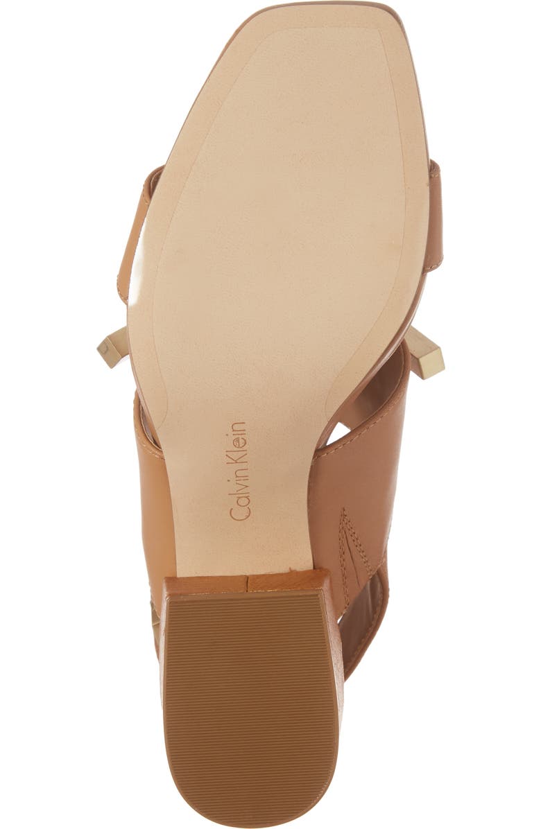 Calvin Klein Jilline Square Knot Sandal, Alternate, color,