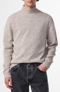 NN07 Aksel 6697 Wool Blend Mock Neck Sweater