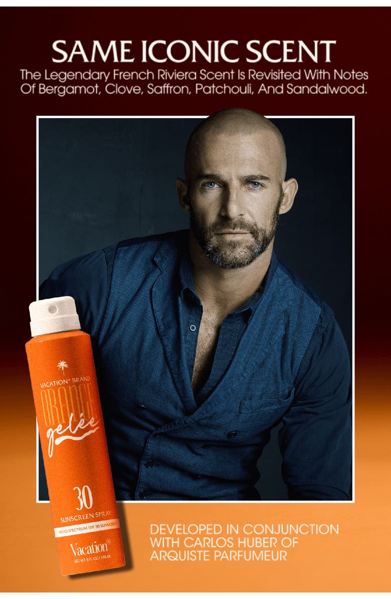 Vacation Orange Gelée Spray Oil SPF 30, Alternate, color, 