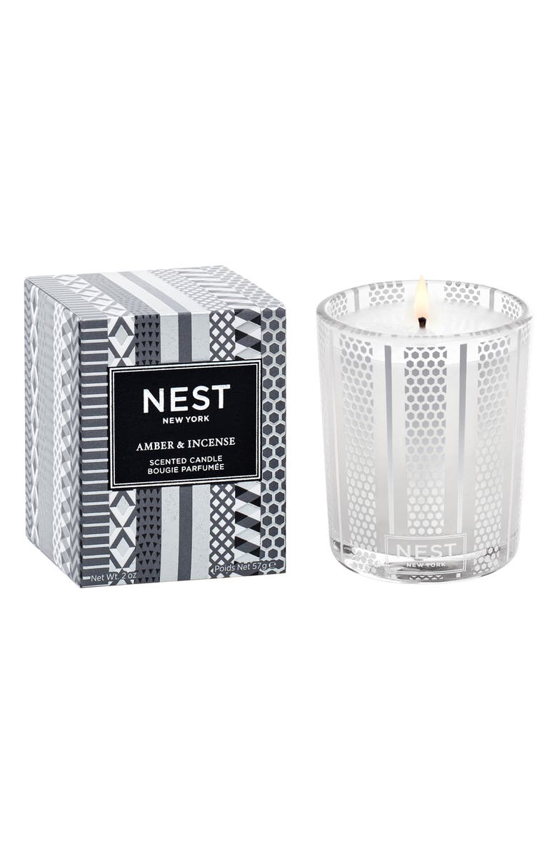 NEST New York Amber & Incense Scented Candle, Alternate, color, 