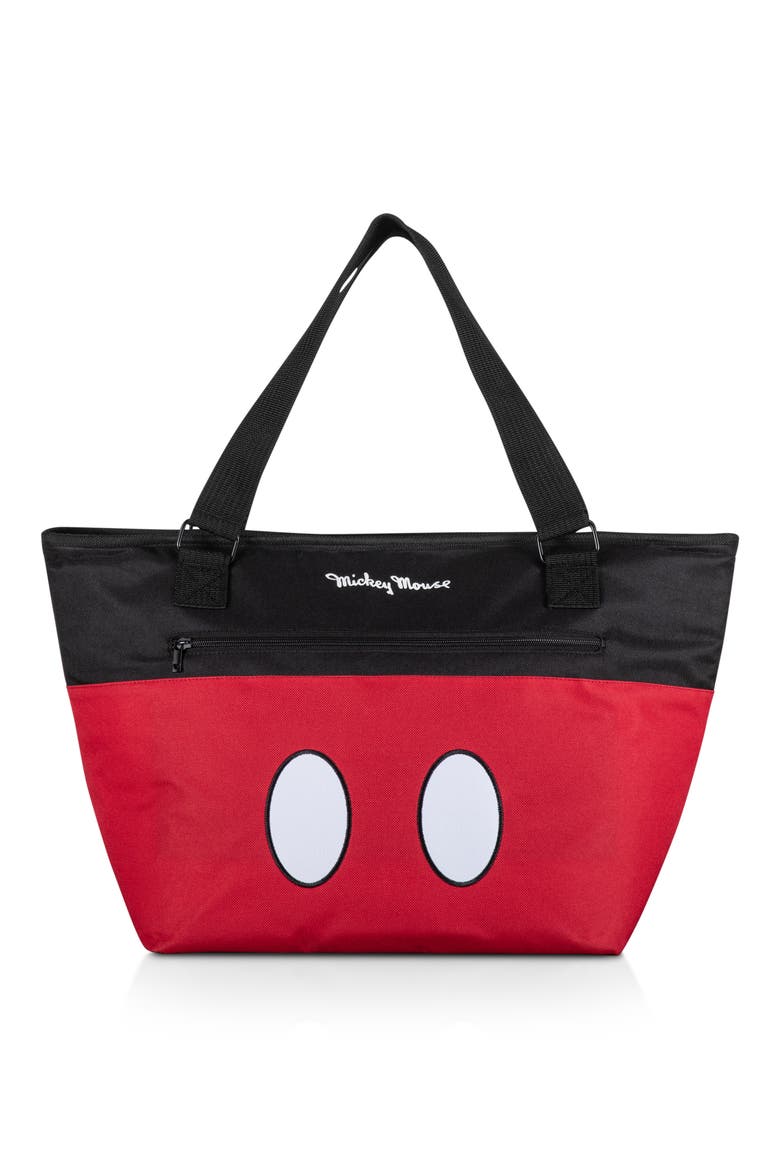 x Disney® Mickey Mouse Topanga Cooler Tote Bag, Main, color, BLACK