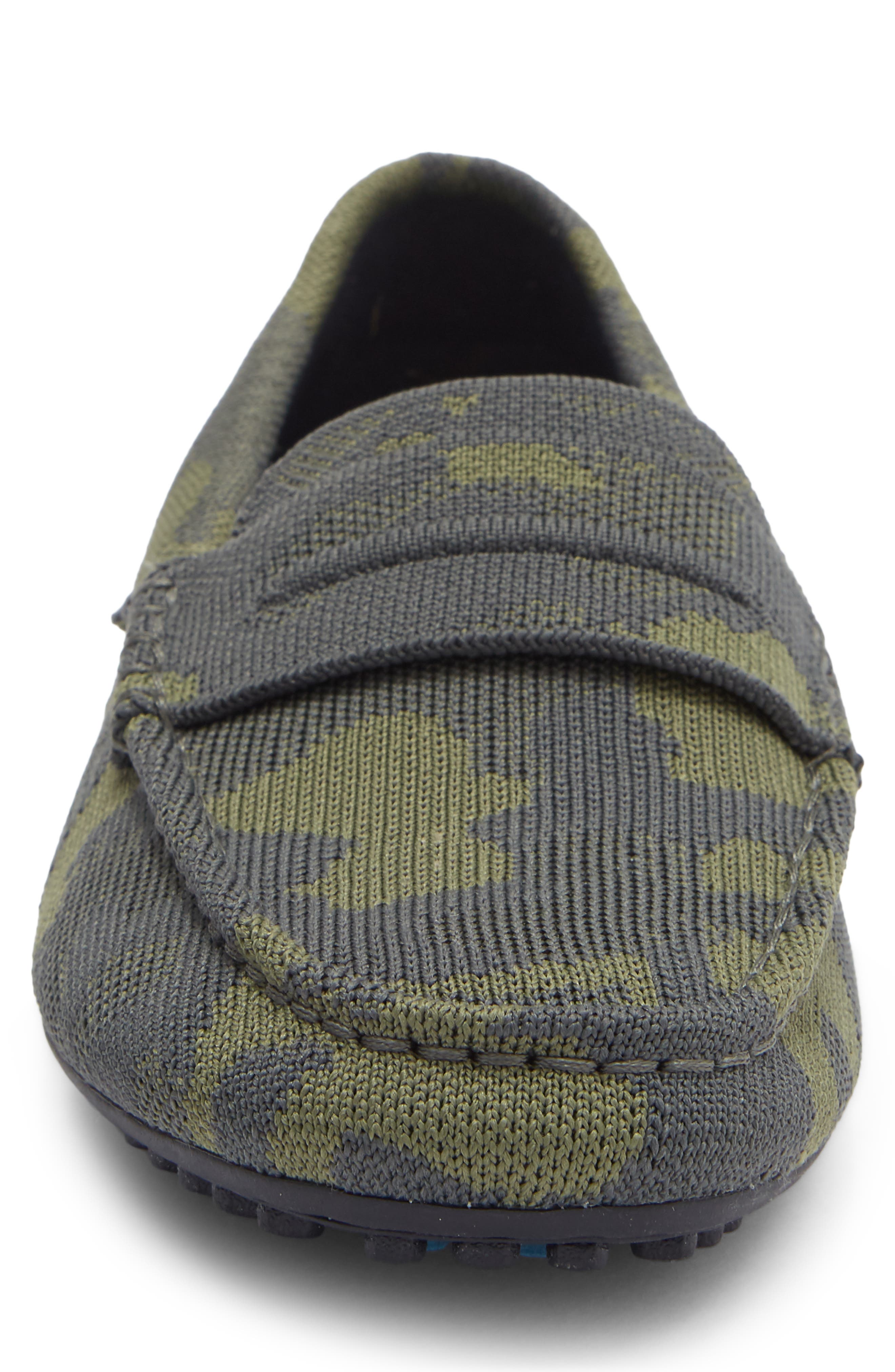 The Driving Loafer, Alternate, color, FOREST CAMO