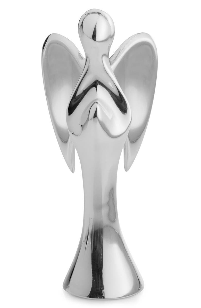 Nambé Angel Mini Nativity Figurine, Main, color,