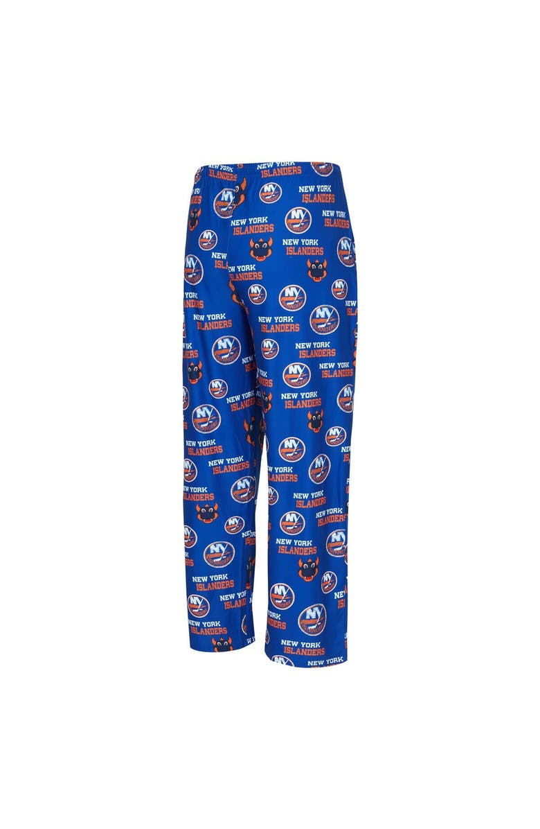 CONCEPTS SPORT Men's Concepts Sport  Royal New York Islanders All Over Print Knit Pants, Alternate, color, 