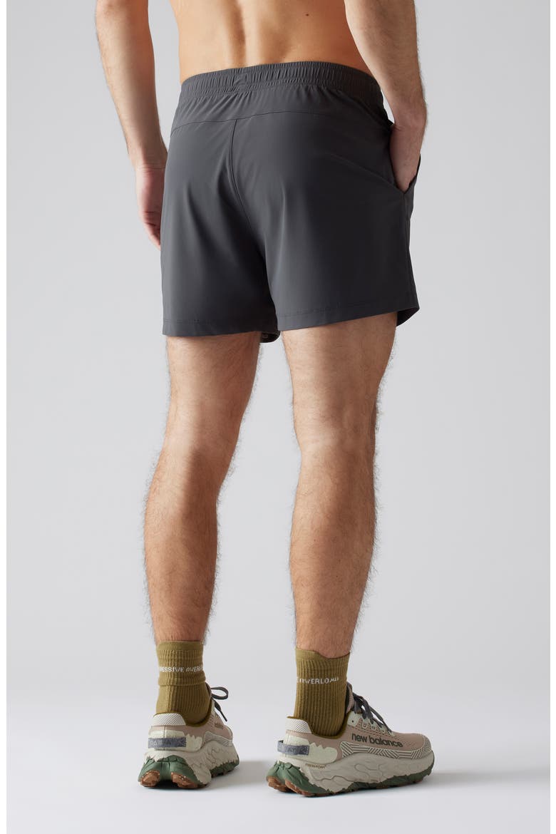 Pursuit 5-Inch Unlined Training Shorts, Alternate, color, ASPHALT