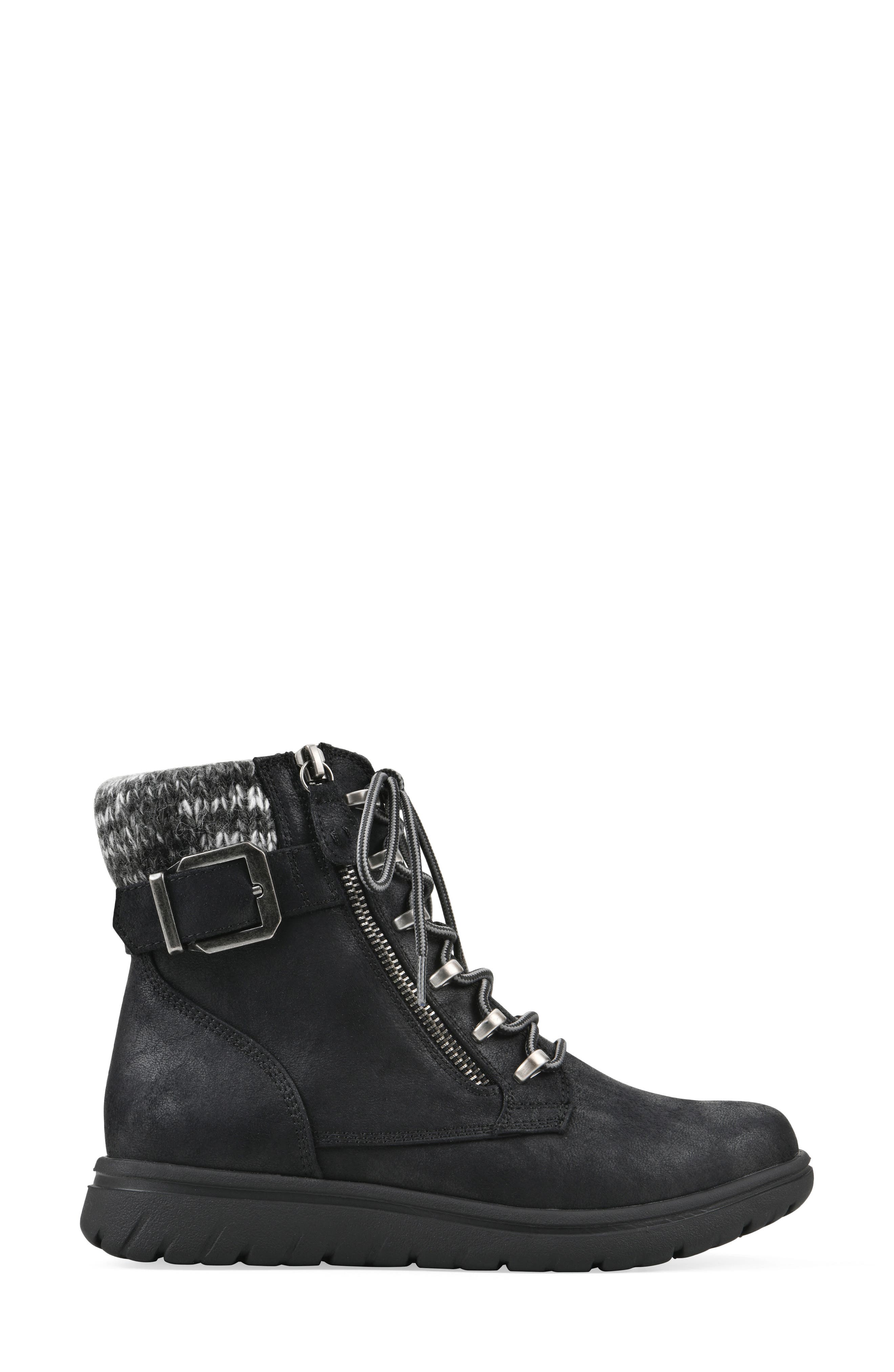 Hearten 2 Hiker Bootie, Alternate, color, BLACK/ FABRIC