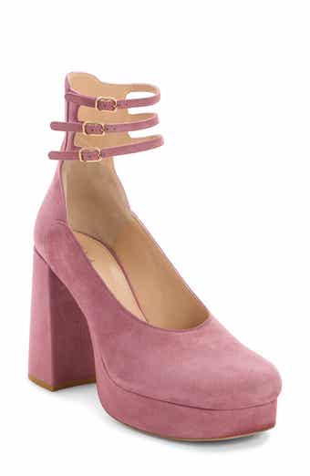 Chloé Ankle Strap Platform Pump