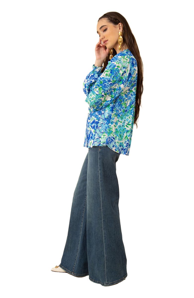 Hale Bob Lydia Button Down Top, Main, color, 