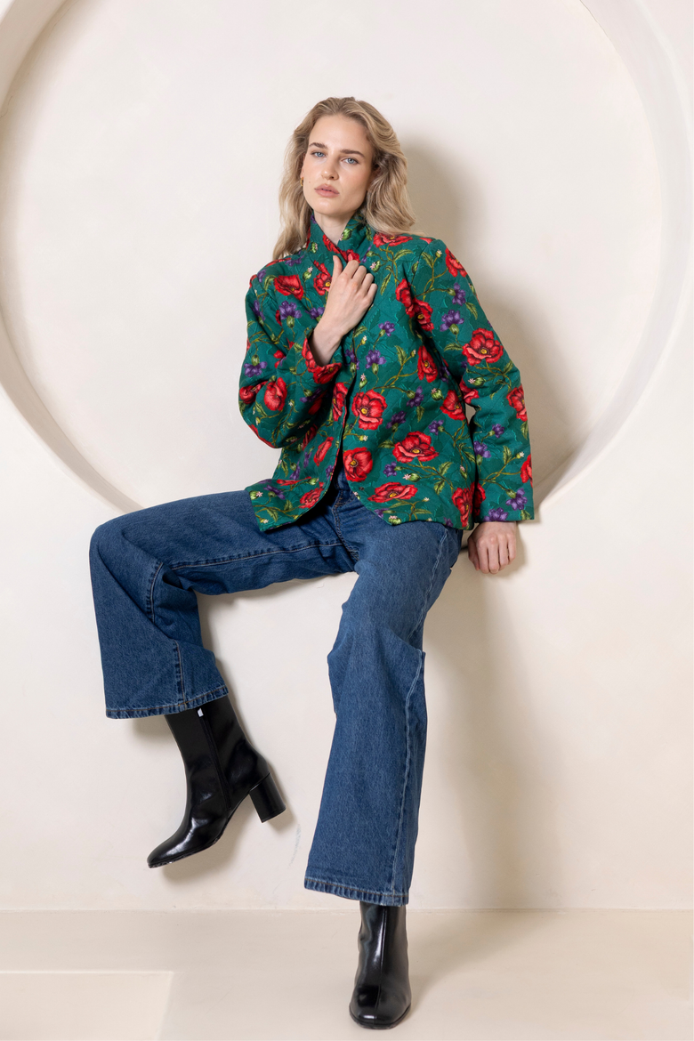 Willow Jacket, Alternate, color, Green