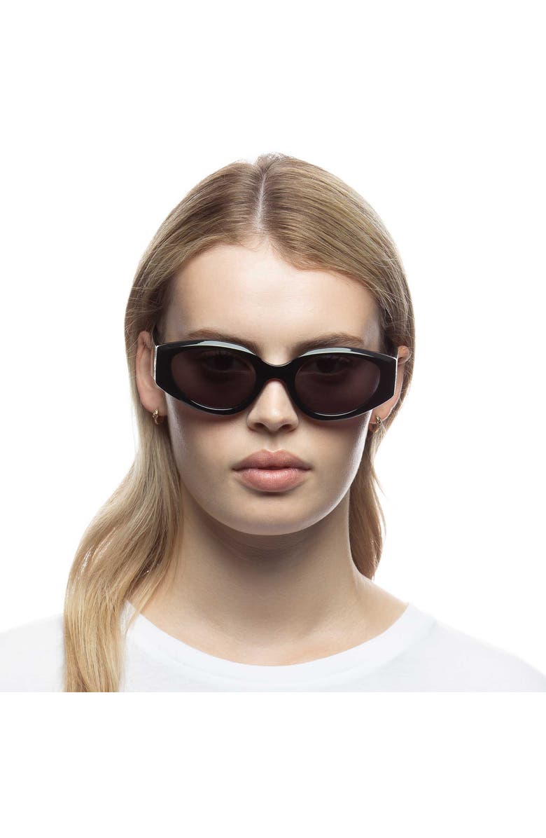 Le Specs Gymplastics 53mm Cat Eye Sunglasses, Alternate, color,