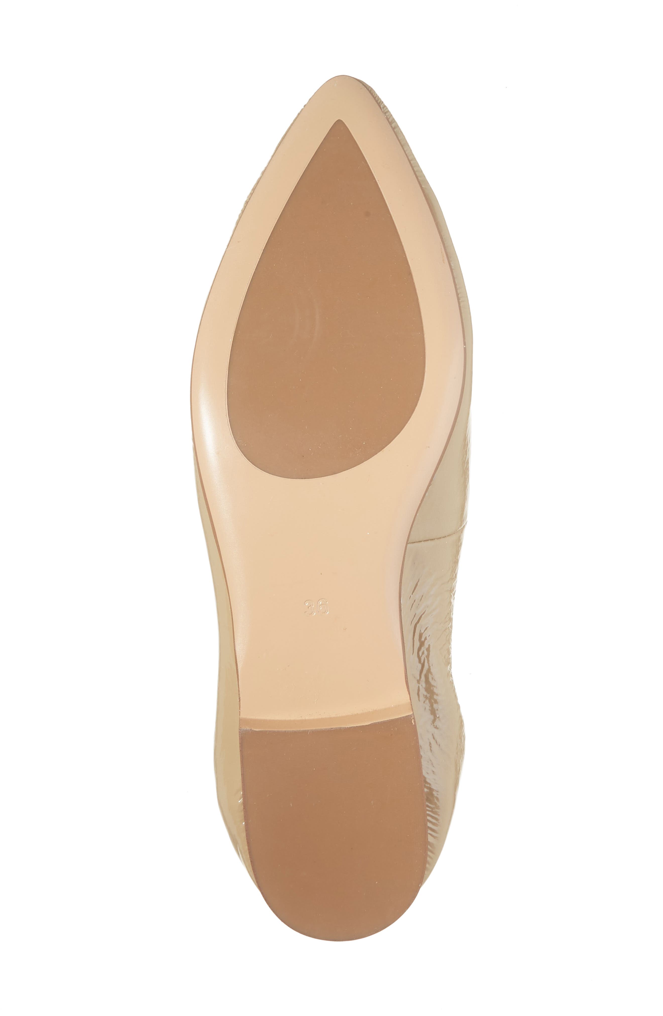 Cordani Mavis Pointed Toe Flat, Alternate, color, Creta
