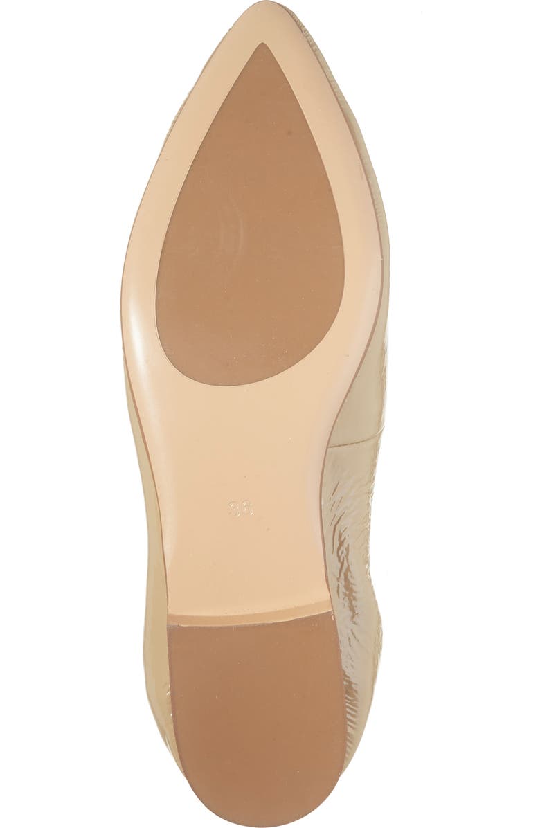 Cordani Mavis Pointed Toe Flat, Alternate, color, Creta