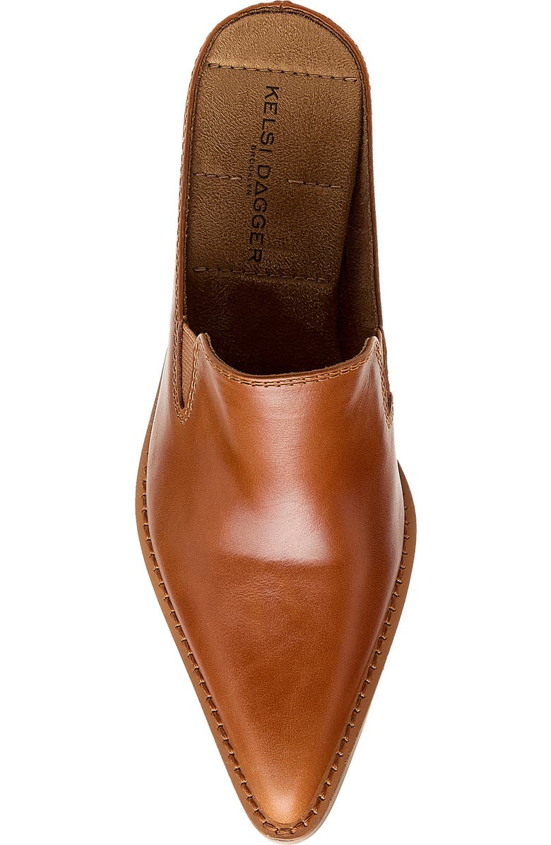 Kelsi Dagger Brooklyn Mason Pointed Toe Mule, Alternate, color, Caramel